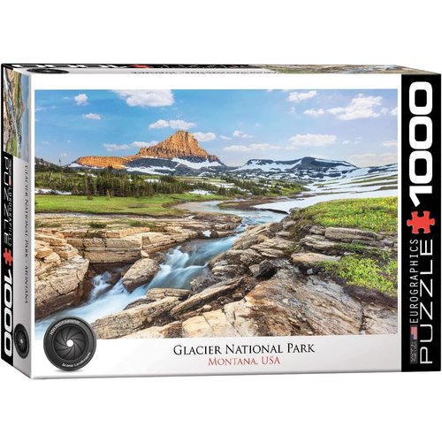EUROGRAPHICS EG1000 GLACIER NATIONAL PARK EUROGRAPHICS EG1000 GLACIER NATIONAL PARK