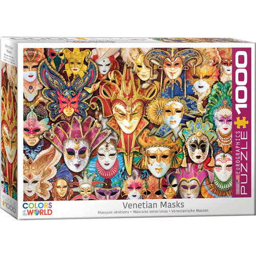 EUROGRAPHICS EG1000 VENETIAN MASKS EUROGRAPHICS EG1000 VENETIAN MASKS