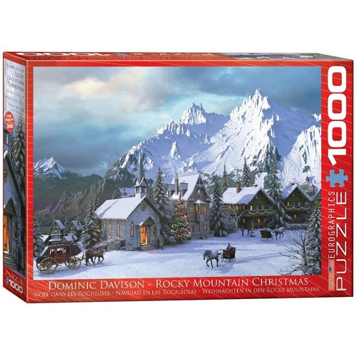 EUROGRAPHICS EG1000 ROCKY MOUNTAIN CHRISTMAS EUROGRAPHICS EG1000 ROCKY MOUNTAIN CHRISTMAS
