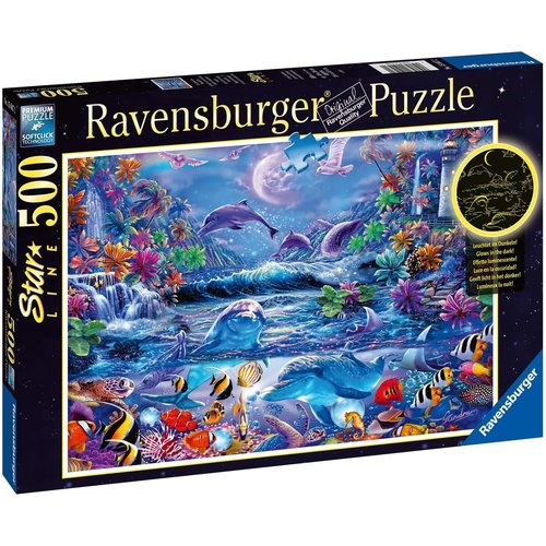 Ravensburger RV500 MOONLIT MAGIC GLOW-IN-THE-DARK Ravensburger RV500 MOONLIT MAGIC GLOW-IN-THE-DARK