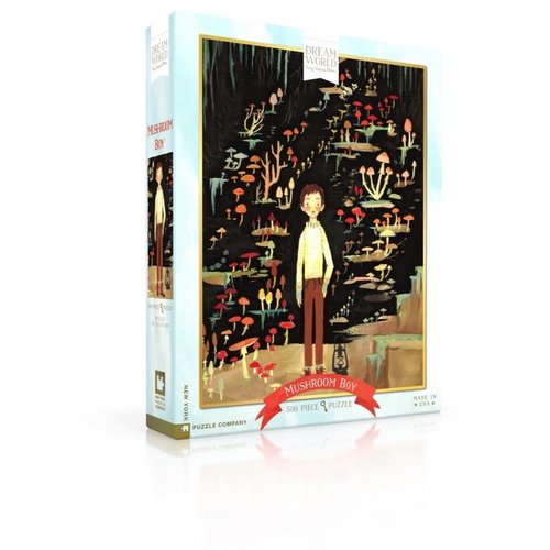 NEW YORK PUZZLE COMPANY NY500 DREAM WORLD MUSHROOM BOY NEW YORK PUZZLE COMPANY NY500 DREAM WORLD MUSHROOM BOY