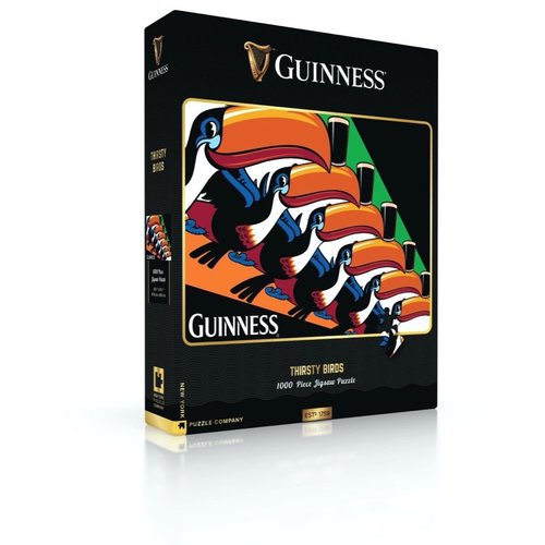 NEW YORK PUZZLE COMPANY NY1000 GUINNESS THIRSTY BIRDS NEW YORK PUZZLE COMPANY NY1000 GUINNESS THIRSTY BIRDS