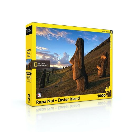 NEW YORK PUZZLE COMPANY NY1000 NATIONAL GEOGRAPHIC RAPA NUI EASTER ISLAND NEW YORK PUZZLE COMPANY NY1000 NATIONAL GEOGRAPHIC RAPA NUI EASTER ISLAND