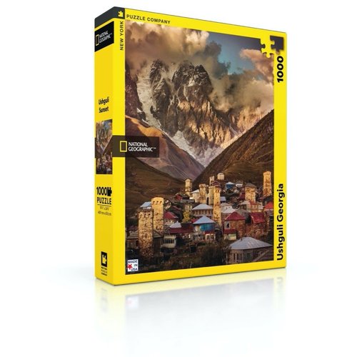 NEW YORK PUZZLE COMPANY NY1000 NATIONAL GEOGRAPHIC USHGULI GEORGIA NEW YORK PUZZLE COMPANY NY1000 NATIONAL GEOGRAPHIC USHGULI GEORGIA