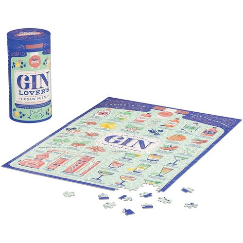 Chronicle Books RI500 GIN LOVER'S JIGSAW PUZZLE Chronicle Books RI500 GIN LOVER'S JIGSAW PUZZLE