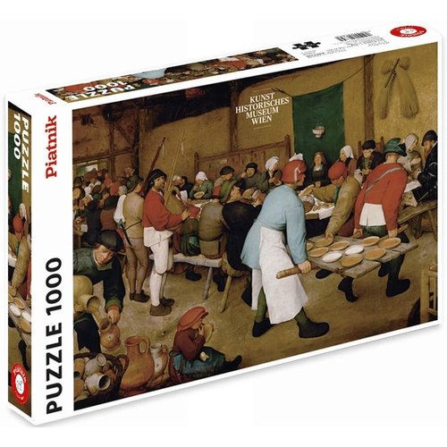 Piatnik PT1000 BRUEGEL - PEASANT WEDDING Piatnik PT1000 BRUEGEL - PEASANT WEDDING