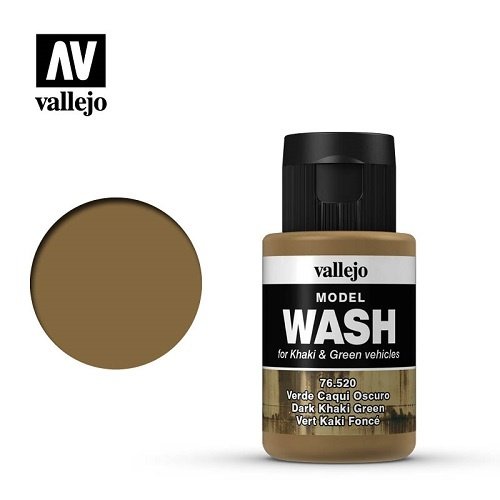 Acrylicos Vallejo, S.L. MODEL WASH: DARK KHAKI GREEN Acrylicos Vallejo, S.L. MODEL WASH: DARK KHAKI GREEN