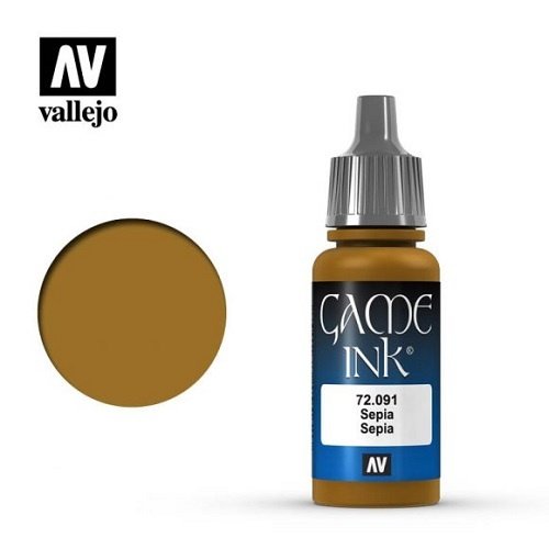 Acrylicos Vallejo, S.L. GAME COLOR: SEPIA INK Acrylicos Vallejo, S.L. GAME COLOR: SEPIA INK