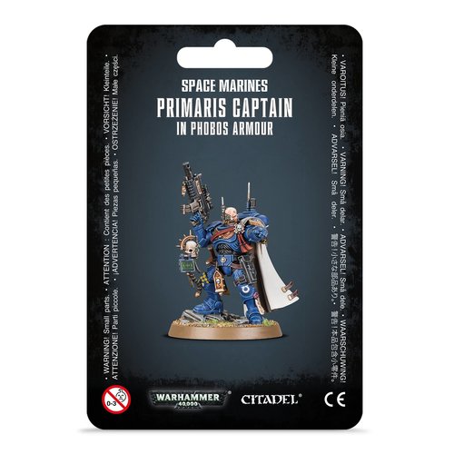 Games Workshop SPACE MARINES: CAPTAIN IN PHOBOS ARMOUR