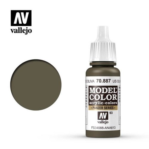 Acrylicos Vallejo, S.L. 093 US OLIVE DRAB
