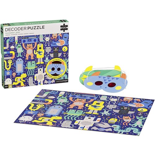 Petit Collage PC100 DECODER PUZZLE - MONSTER JAM Petit Collage PC100 DECODER PUZZLE - MONSTER JAM