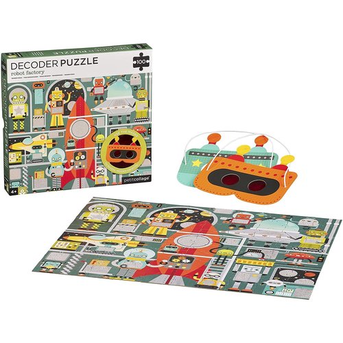 WILD & WOLF PC100 DECODER PUZZLE - ROBOT FACTORY WILD & WOLF PC100 DECODER PUZZLE - ROBOT FACTORY
