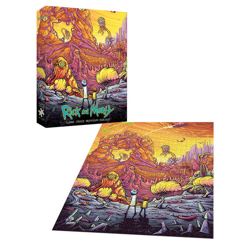 USAopoly US1000 RICK & MORTY INTO THE RICKVERSE USAopoly US1000 RICK & MORTY INTO THE RICKVERSE