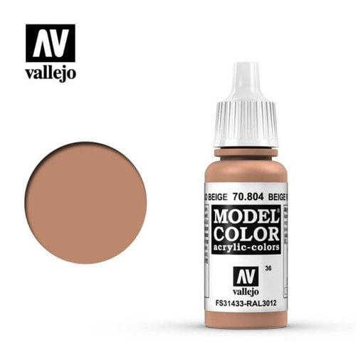 Acrylicos Vallejo, S.L. 036 BEIGE RED