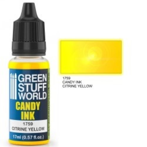 Green Stuff World CANDY INK: CITRINE YELLOW Green Stuff World CANDY INK: CITRINE YELLOW
