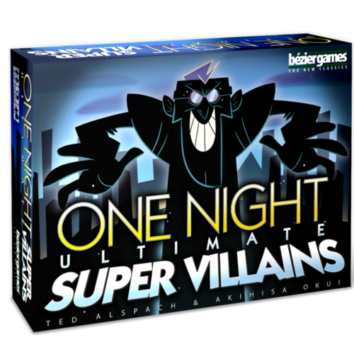 Bezier Games ONE NIGHT ULTIMATE SUPER VILLIANS Bezier Games ONE NIGHT ULTIMATE SUPER VILLIANS