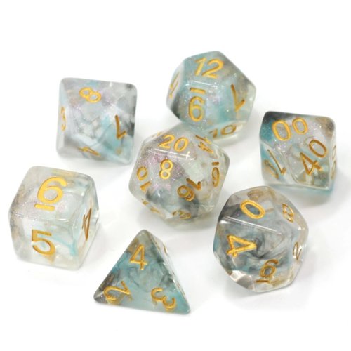 Die Hard Dice LUMINOUS DICE SET 7 SHADE Die Hard Dice LUMINOUS DICE SET 7 SHADE
