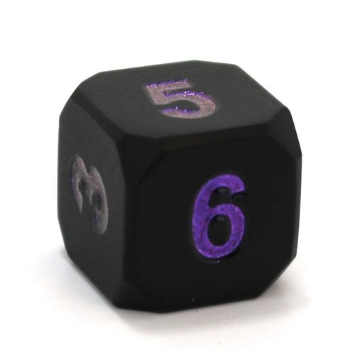 Die Hard Dice METAL DICE D6 FORGE NIGHTSHADE Die Hard Dice METAL DICE D6 FORGE NIGHTSHADE