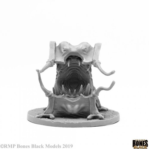 Reaper Miniatures BONES BLACK: MOCKINGBEAST (BED) Reaper Miniatures BONES BLACK: MOCKINGBEAST (BED)