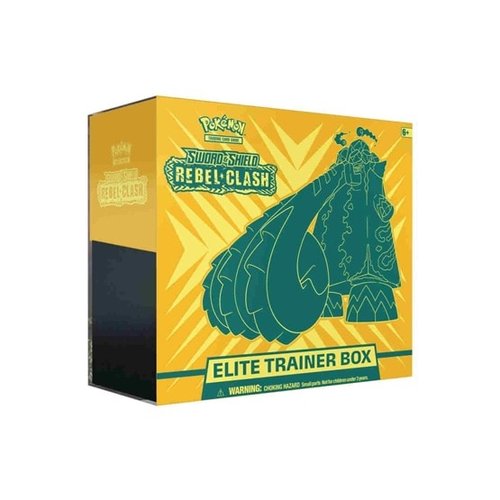 Pokemon USA POKEMON: SWORD & SHIELD 2: REBEL CLASH - ELITE TRAINER BOX Pokemon USA POKEMON: SWORD & SHIELD 2: REBEL CLASH - ELITE TRAINER BOX