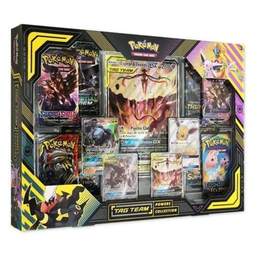 Pokemon USA POKEMON: TAG TEAM POWERS COLLECTION - ESPEON & DEOXYS-GX Pokemon USA POKEMON: TAG TEAM POWERS COLLECTION - ESPEON & DEOXYS-GX