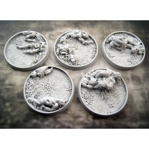 Secret Weapon Miniatures SCENIC BASES: CORPSE FIELDS - BEVELED EDGE 40mm (5) Secret Weapon Miniatures SCENIC BASES: CORPSE FIELDS - BEVELED EDGE 40mm (5)