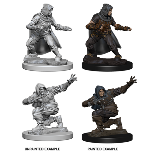 Wizkids MINIS: PF: HUMAN MALE ROGUE (COIN & DAGGER)