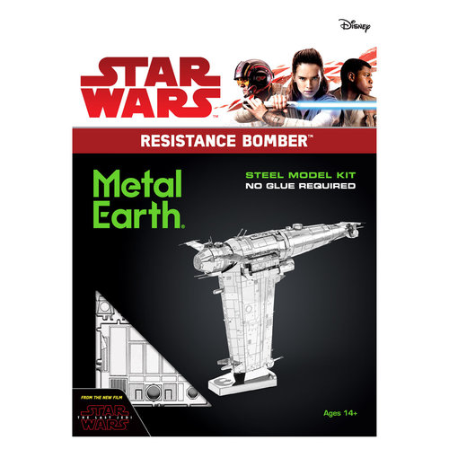 Metal Earth 3D METAL EARTH STAR WARS RESISTANCE BOMBER Metal Earth 3D METAL EARTH STAR WARS RESISTANCE BOMBER