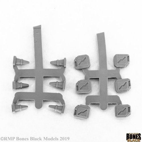 Reaper Miniatures BONES BLACK: MODERN ACCESSORIES Reaper Miniatures BONES BLACK: MODERN ACCESSORIES