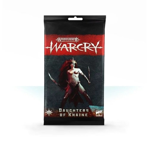 Games Workshop WARCRY: DAUGHTERS CARD PACK Games Workshop WARCRY: DAUGHTERS CARD PACK