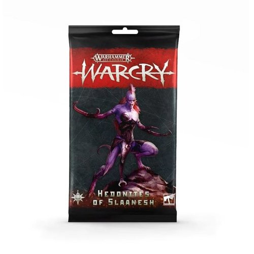 Games Workshop WARCRY: HEDONITES OF SLAANESH CARD PACK Games Workshop WARCRY: HEDONITES OF SLAANESH CARD PACK