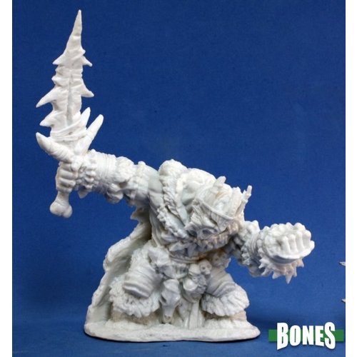 Reaper Miniatures BONES: BOEROGG BLACKRIME FROST Reaper Miniatures BONES: BOEROGG BLACKRIME FROST
