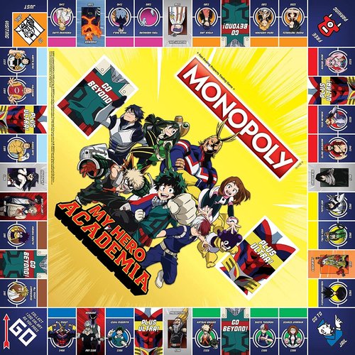 USAopoly MONOPOLY: MY HERO ACADEMIA USAopoly MONOPOLY: MY HERO ACADEMIA