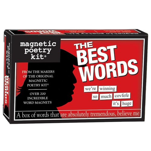 Magnetic Poetry MAGNETIC POETRY THE BEST WORDS Magnetic Poetry MAGNETIC POETRY THE BEST WORDS