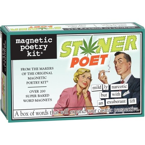 MAGNETIC POETRY MAGNETIC POETRY STONER POET MAGNETIC POETRY MAGNETIC POETRY STONER POET