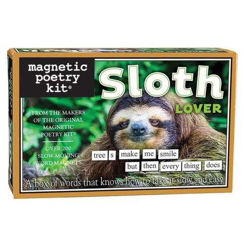 MAGNETIC POETRY MAGNETIC POETRY SLOTH LOVER MAGNETIC POETRY MAGNETIC POETRY SLOTH LOVER