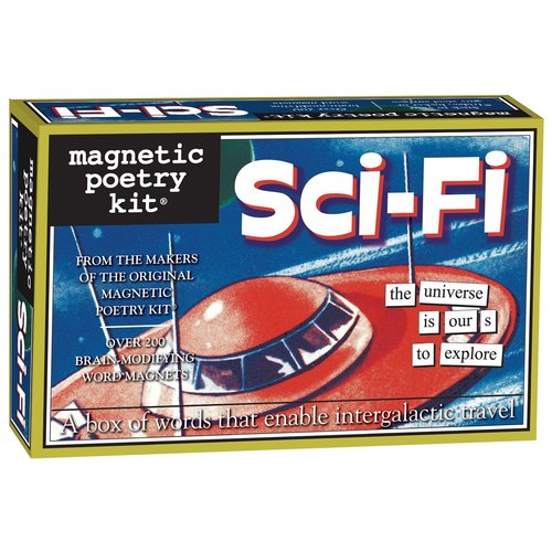 MAGNETIC POETRY MAGNETIC POETRY SCI-FI MAGNETIC POETRY MAGNETIC POETRY SCI-FI