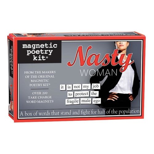 Magnetic Poetry MAGNETIC POETRY NASTY WOMAN Magnetic Poetry MAGNETIC POETRY NASTY WOMAN