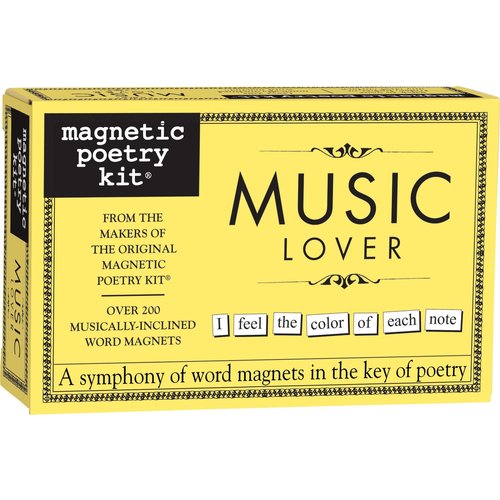 MAGNETIC POETRY MAGNETIC POETRY MUSIC LOVER MAGNETIC POETRY MAGNETIC POETRY MUSIC LOVER