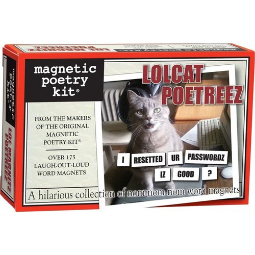 MAGNETIC POETRY MAGNETIC POETRY LOLCAT POETREEZ MAGNETIC POETRY MAGNETIC POETRY LOLCAT POETREEZ