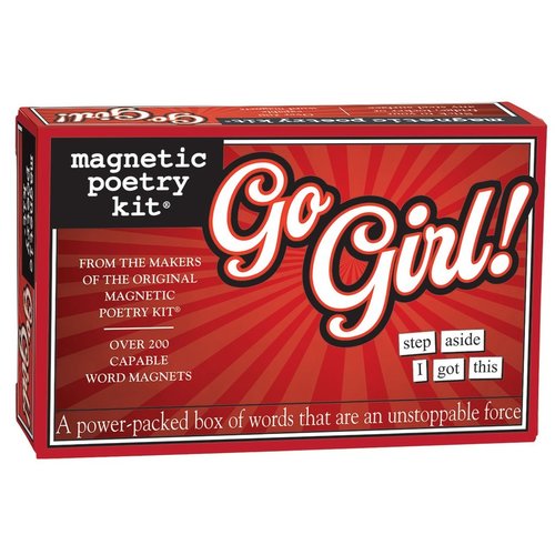 MAGNETIC POETRY MAGNETIC POETRY GO GIRL! MAGNETIC POETRY MAGNETIC POETRY GO GIRL!