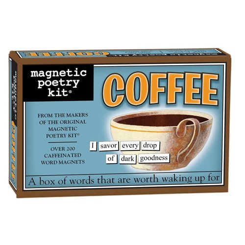 MAGNETIC POETRY MAGNETIC POETRY COFFEE MAGNETIC POETRY MAGNETIC POETRY COFFEE