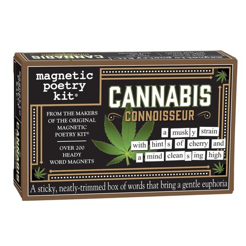 MAGNETIC POETRY MAGNETIC POETRY CANNABIS CONNOISSEUR MAGNETIC POETRY MAGNETIC POETRY CANNABIS CONNOISSEUR