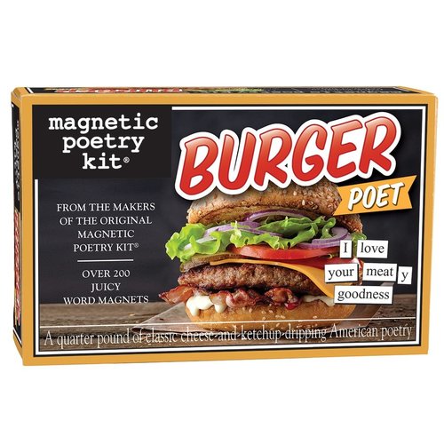 Magnetic Poetry MAGNETIC POETRY BURGER Magnetic Poetry MAGNETIC POETRY BURGER