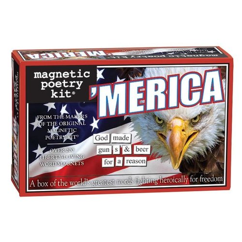 MAGNETIC POETRY MAGNETIC POETRY 'MERICA MAGNETIC POETRY MAGNETIC POETRY 'MERICA