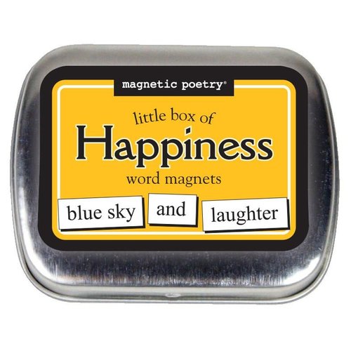 MAGNETIC POETRY MAGNETIC POETRY LITTLE BOX OF HAPPINESS MAGNETIC POETRY MAGNETIC POETRY LITTLE BOX OF HAPPINESS