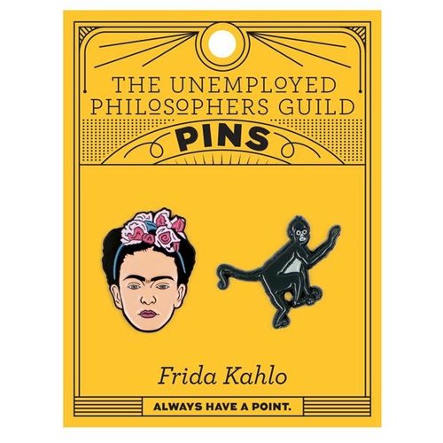 UNEMPLOYED PHILOSOPHERS PIN SET: FRIDA KAHLO UNEMPLOYED PHILOSOPHERS PIN SET: FRIDA KAHLO