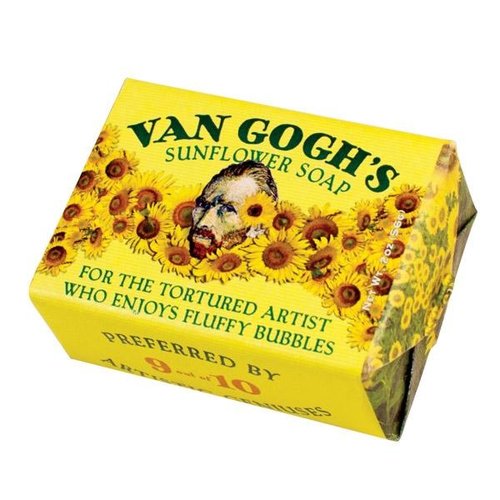 UNEMPLOYED PHILOSOPHERS VAN GOGH SUNFLOWER SOAP UNEMPLOYED PHILOSOPHERS VAN GOGH SUNFLOWER SOAP