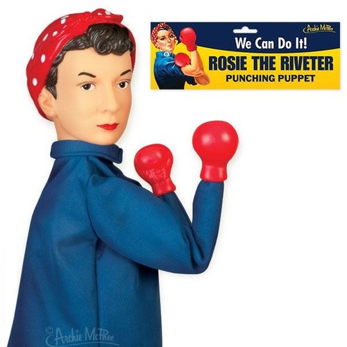 Archie McPhee ROSIE THE RIVETER PUNCHING Archie McPhee ROSIE THE RIVETER PUNCHING
