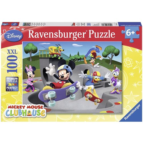 Ravensburger RV100 DISNEY MICKEY MOUSE CLUBHOUSE AT THE SKATE PARK Ravensburger RV100 DISNEY MICKEY MOUSE CLUBHOUSE AT THE SKATE PARK